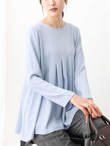 壓褶設計襯衫[可機洗]