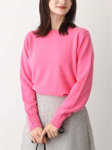 後背珍珠釦設計針織衫[AirWool](粉紅色(03)/38)