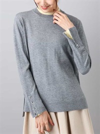 配色層次設計針織衫