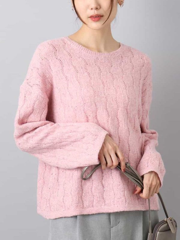 亮片金蔥針織衫(淺粉紅色(01)/38)