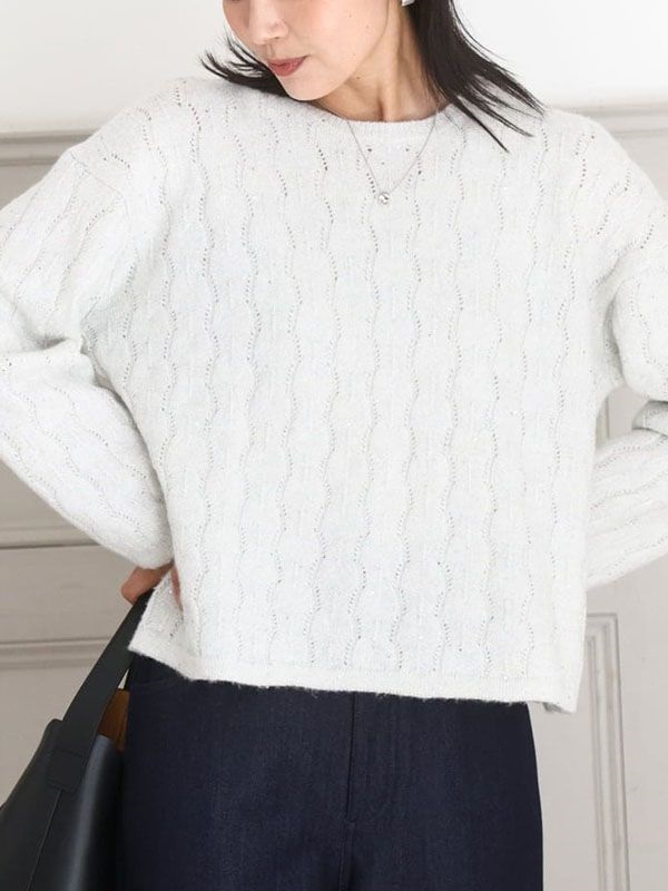 亮片金蔥針織衫