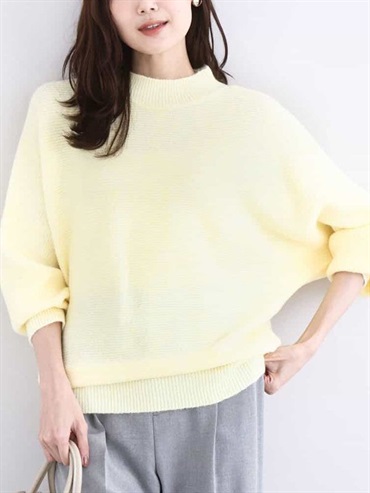 陰影條紋感連袖針織衫