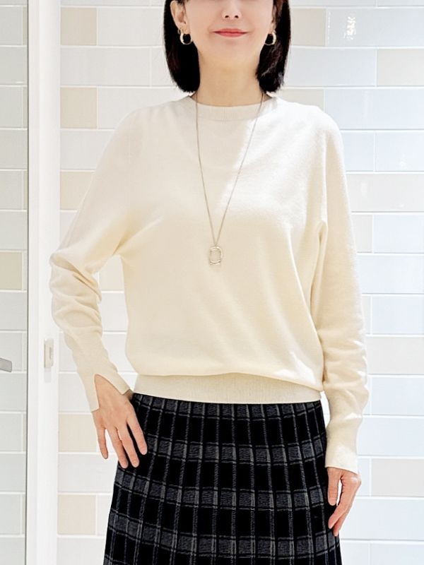 柔美針織衫 【無接縫製法】(黃色(20)/38)