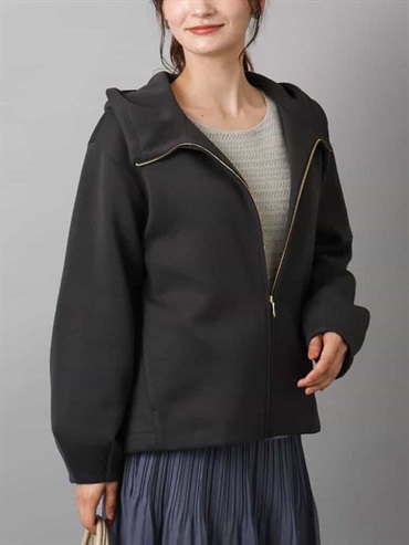 太空棉連帽外套(深灰色(93)/38)