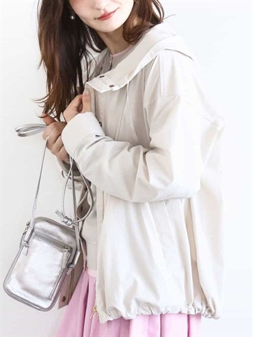 【新色登場】彈性登山外套[防潑水](米白色(80)/38)