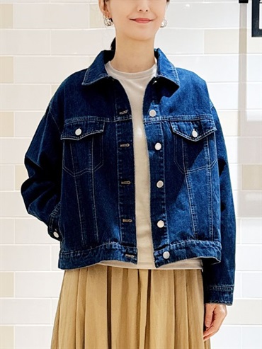 丹寧外套(海軍藍(57)/38)