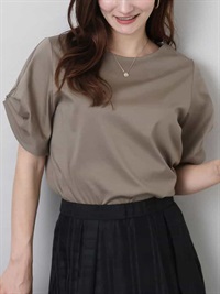 袖子設計彈性上衣[涼感]