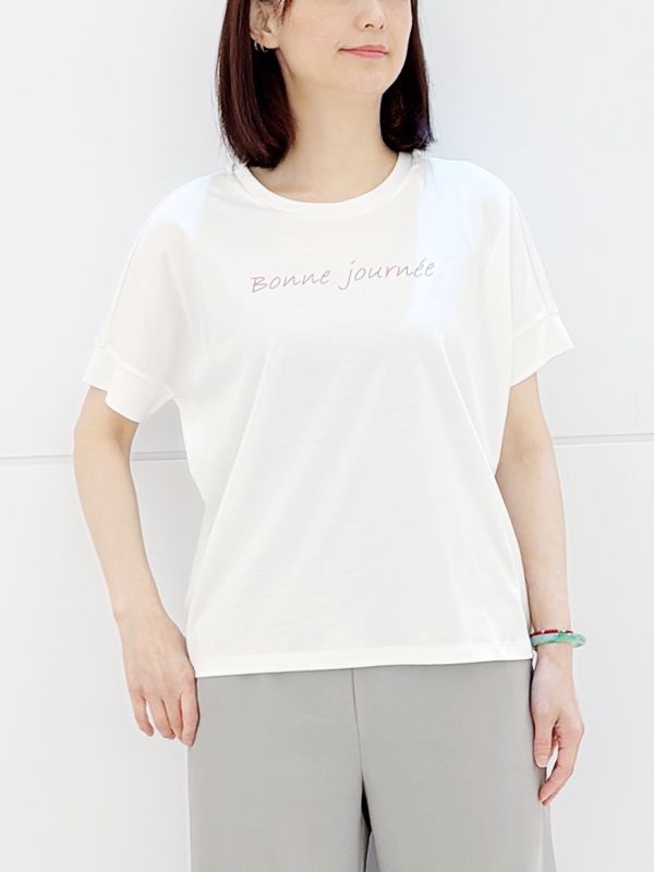 LOGO語意T恤(白色(90)/38)