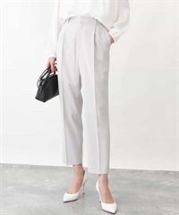 亞麻感基本款錐形褲[成套搭配/可機洗]