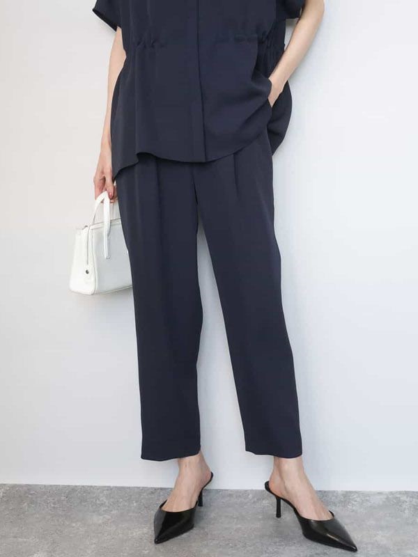 休閒款錐形褲【機能性/可機洗】(海軍藍(57)/38)