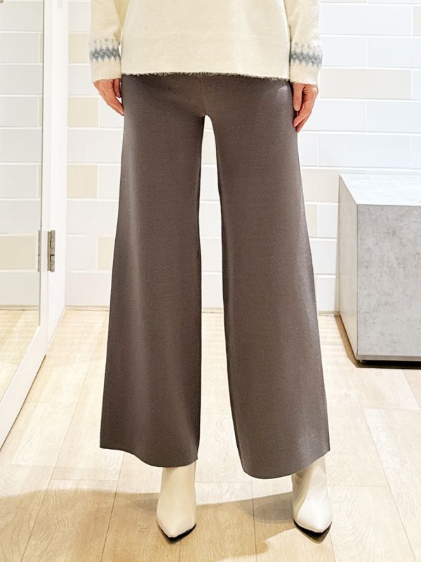 針織長褲(深灰色(93)/38)