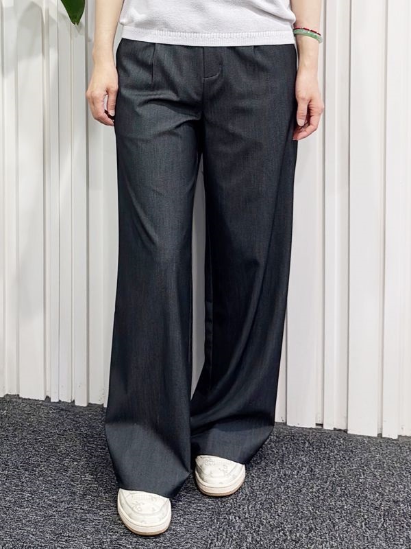 寬版直筒褲(灰色(92)/38)