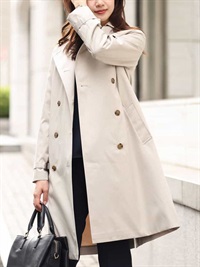 經典長版風衣[防潑水/防花粉]