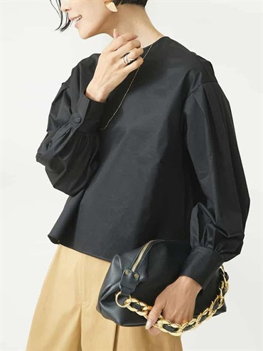 立體袖設計襯衫