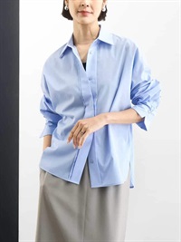 Chambray寬版襯衫