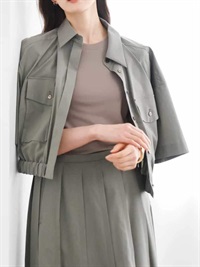 雙口袋襯衫式布勞森[成套搭配]