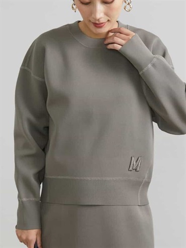 Spondish附徽章針織