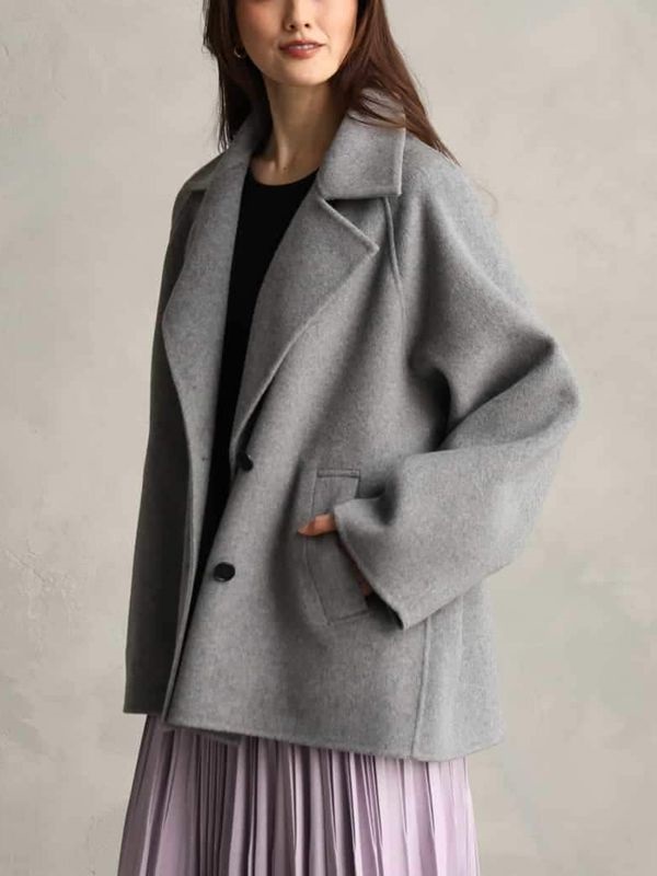 雙面P型大衣[Pea Coat]