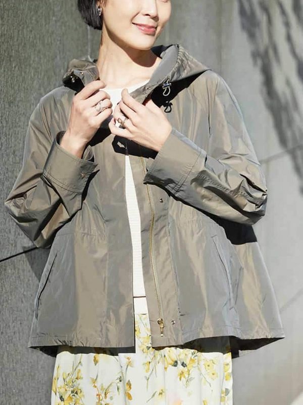 輕量連帽外套[成套搭配](卡其色(36)/38)