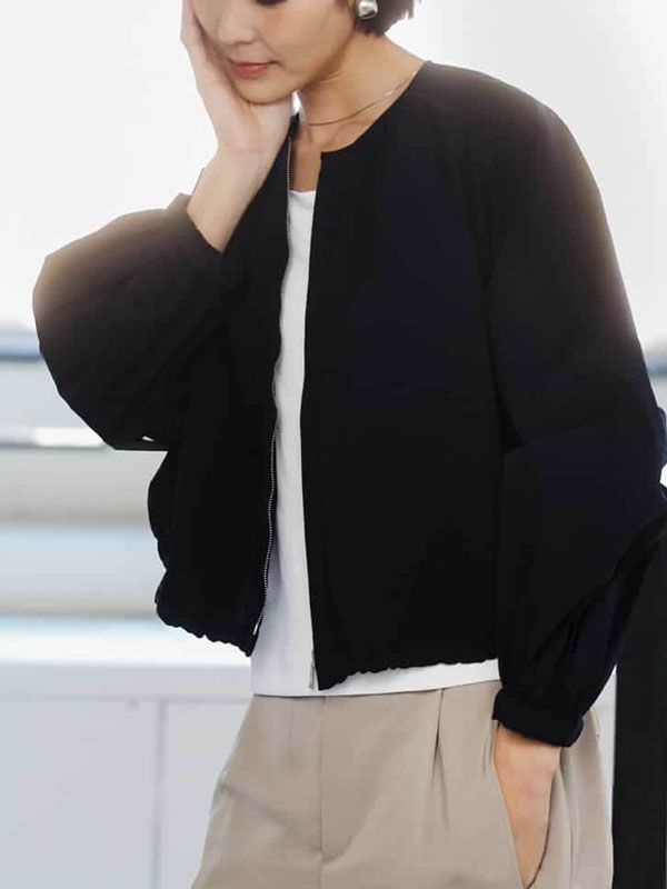 尼龍紙感無領布勞森