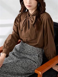 2WAY 蝴蝶結襯衫