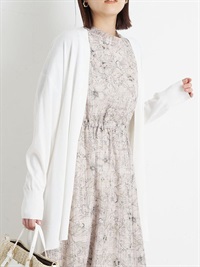 絲滑觸感夏季針織開襟外套