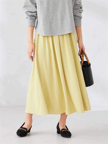 垂墜感傘擺裙(黃色(20)/36)
