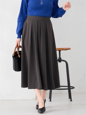 垂墜感傘擺裙(深灰色(93)/36)