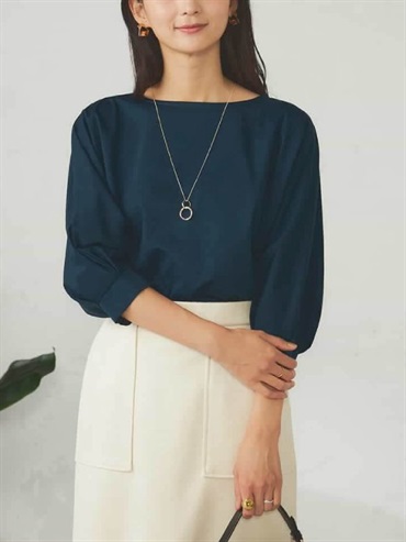 燈籠袖上衣(綠色(35)/38)