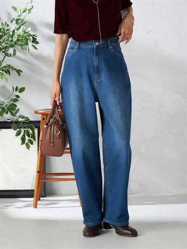 彈性曲線牛仔褲