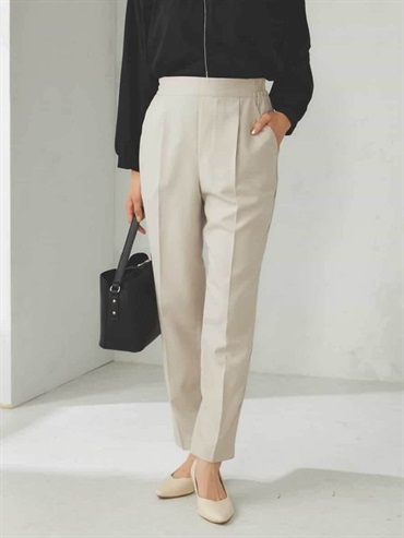 修身顯瘦錐形褲(深咖啡色(89)/36)