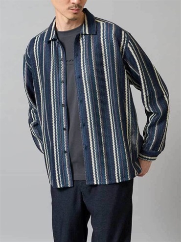 蕾絲寬版襯衫(綠色(35)/46)