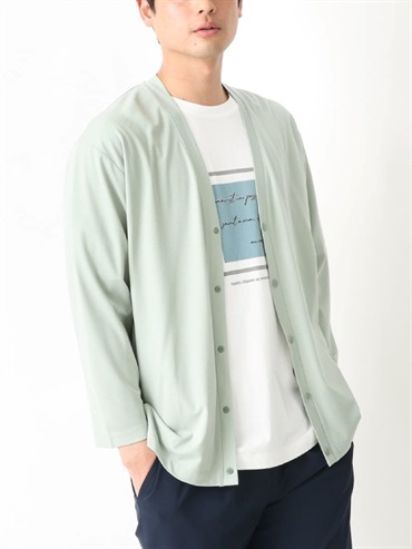 清爽觸感開襟衫