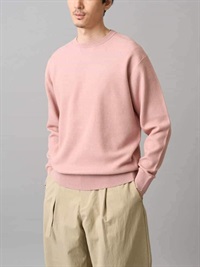 網眼圓領針織衫