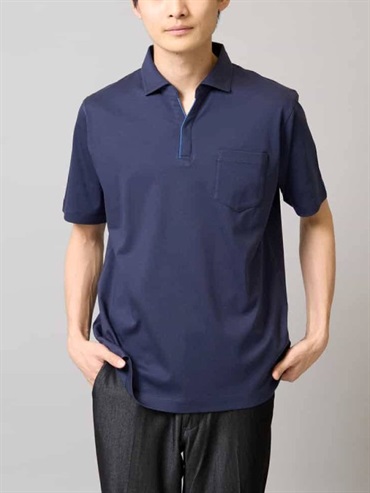 絲光滑順布 Polo 衫