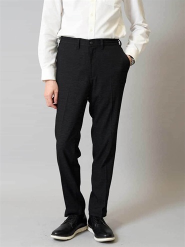 牛仔風格彈性西裝褲