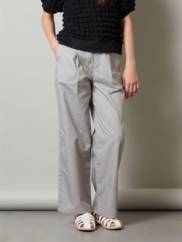 打褶短寬褲(淺灰色(91)/15)