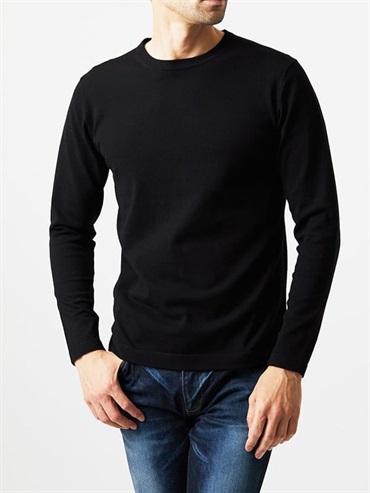 波紋圓領針織衫[Moiré]