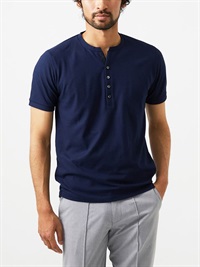 亨利領短袖上衣[日本製/可機洗]