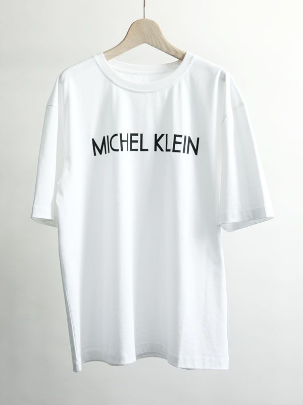 【台湾限定】MICHEL KLEIN LOGO T Shirt(白色(90)/46)