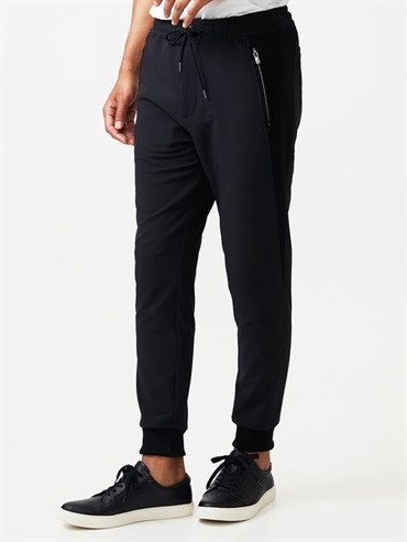 束口慢跑褲[防潑水/成套搭配](黑色(94)/48)