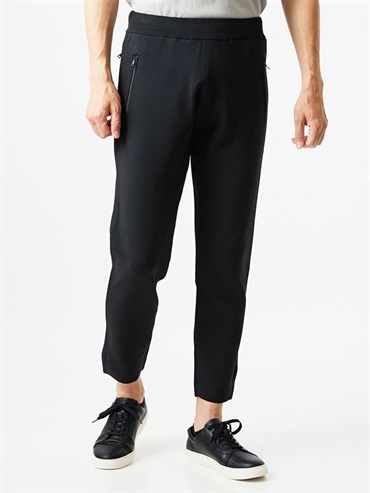 針織慢跑褲[可機洗](黑色(94)/46)