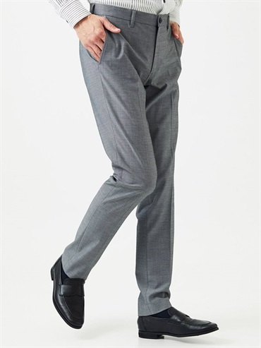 4WAY彈性西裝長褲(灰色(92)/46)