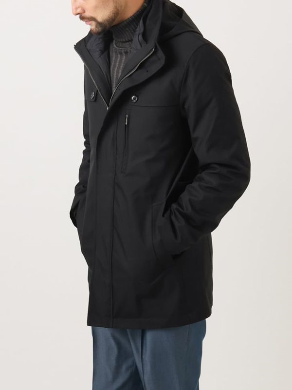 附內裡大衣[3WAY](黑色(94)/48)