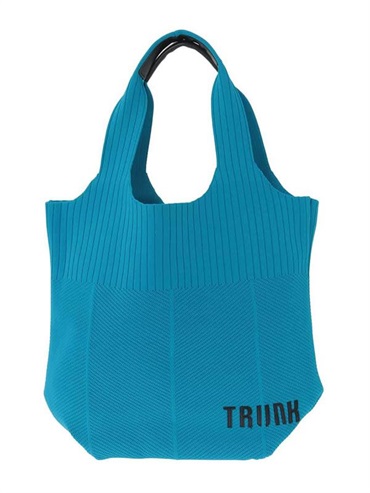 貼布針織托特包(藍色(55)/38)