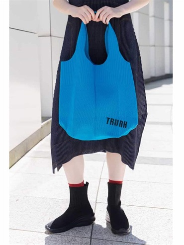 貼布針織托特包