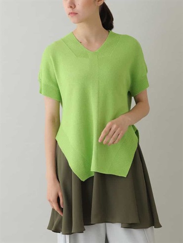 針織層次上衣(淺綠色(30)/38)