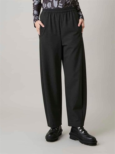 斜紋彈性刷毛長褲(深灰色(93)/38)