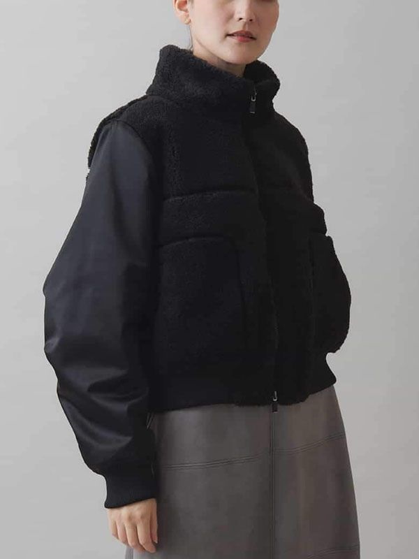 混合短款外套