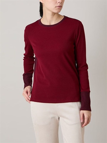 拼色方塊設計針織上衣